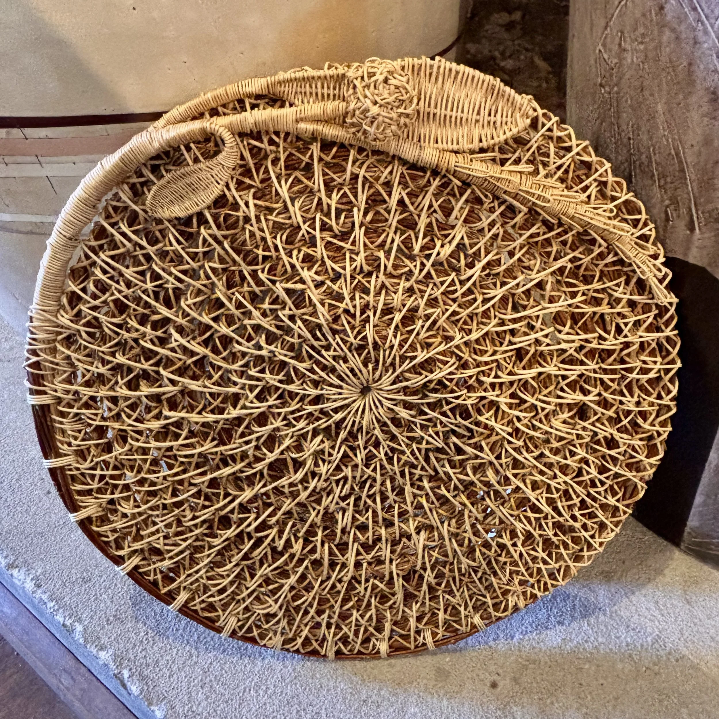 #23 Wheat & Berry Trivet by Anne McCauley