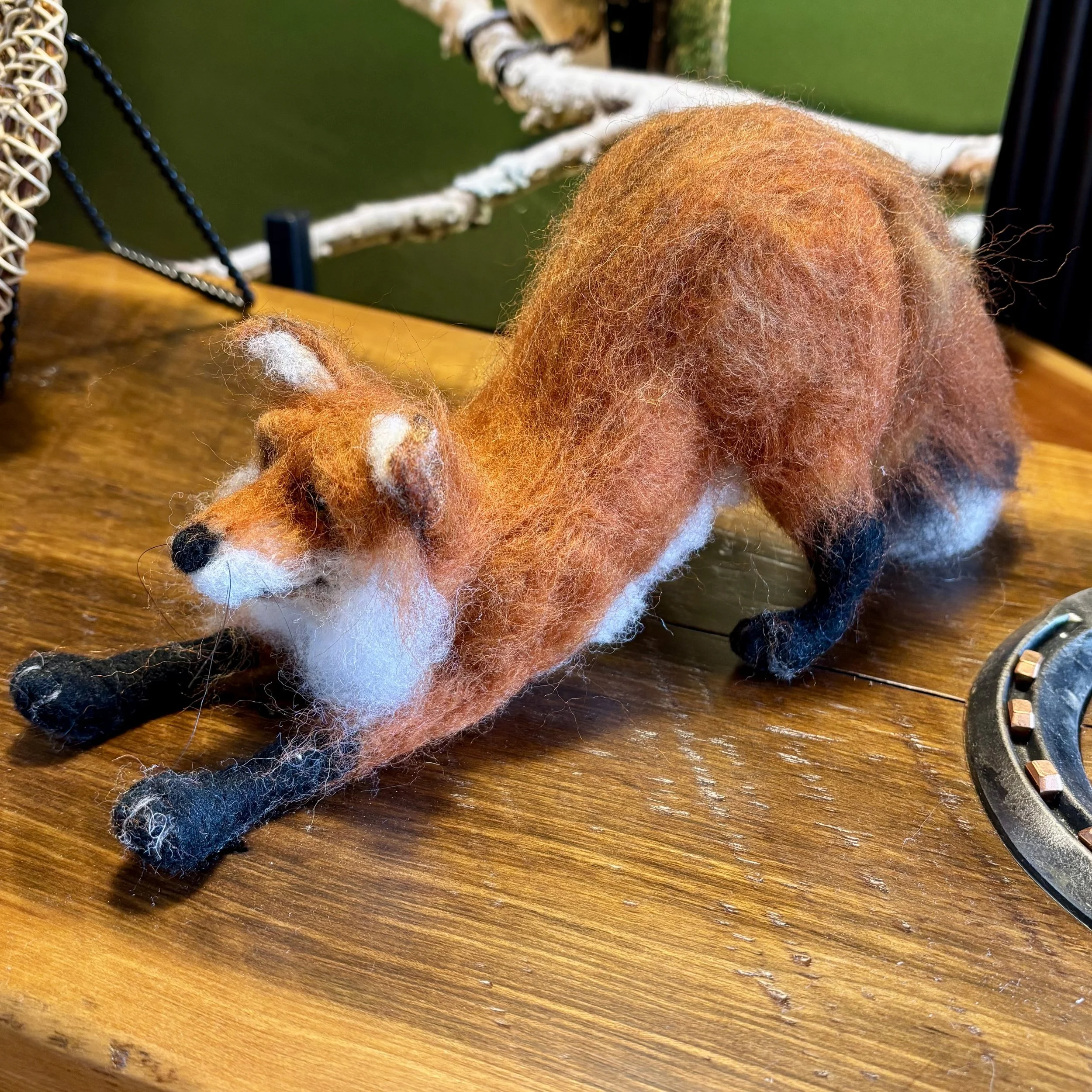 Stretching Fox by Mary Remiszewski