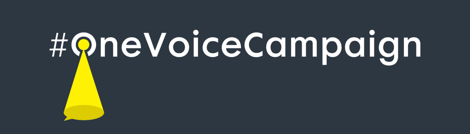 #OneVoiceCampaign