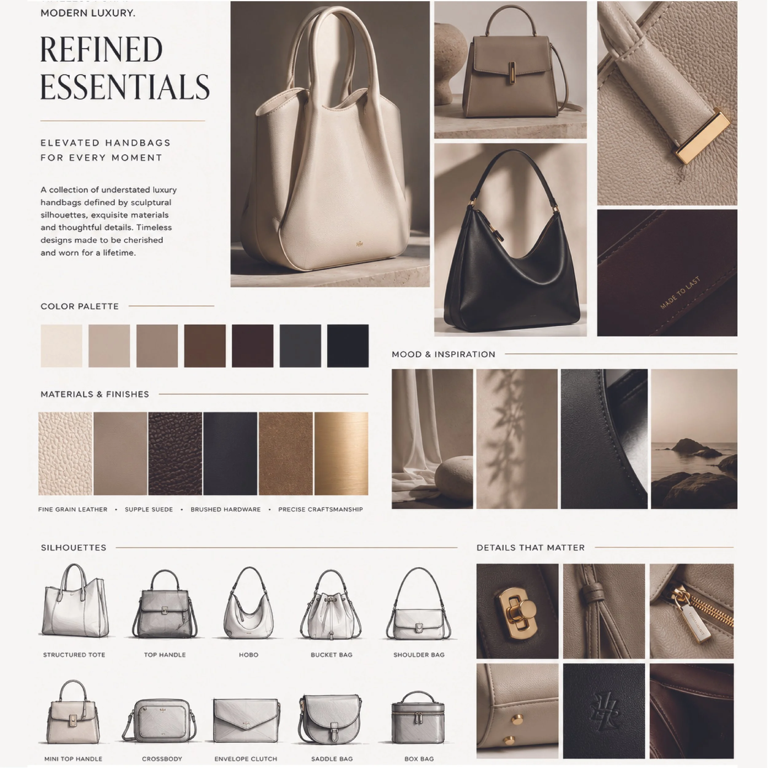 studio handbags Diana Soleil 