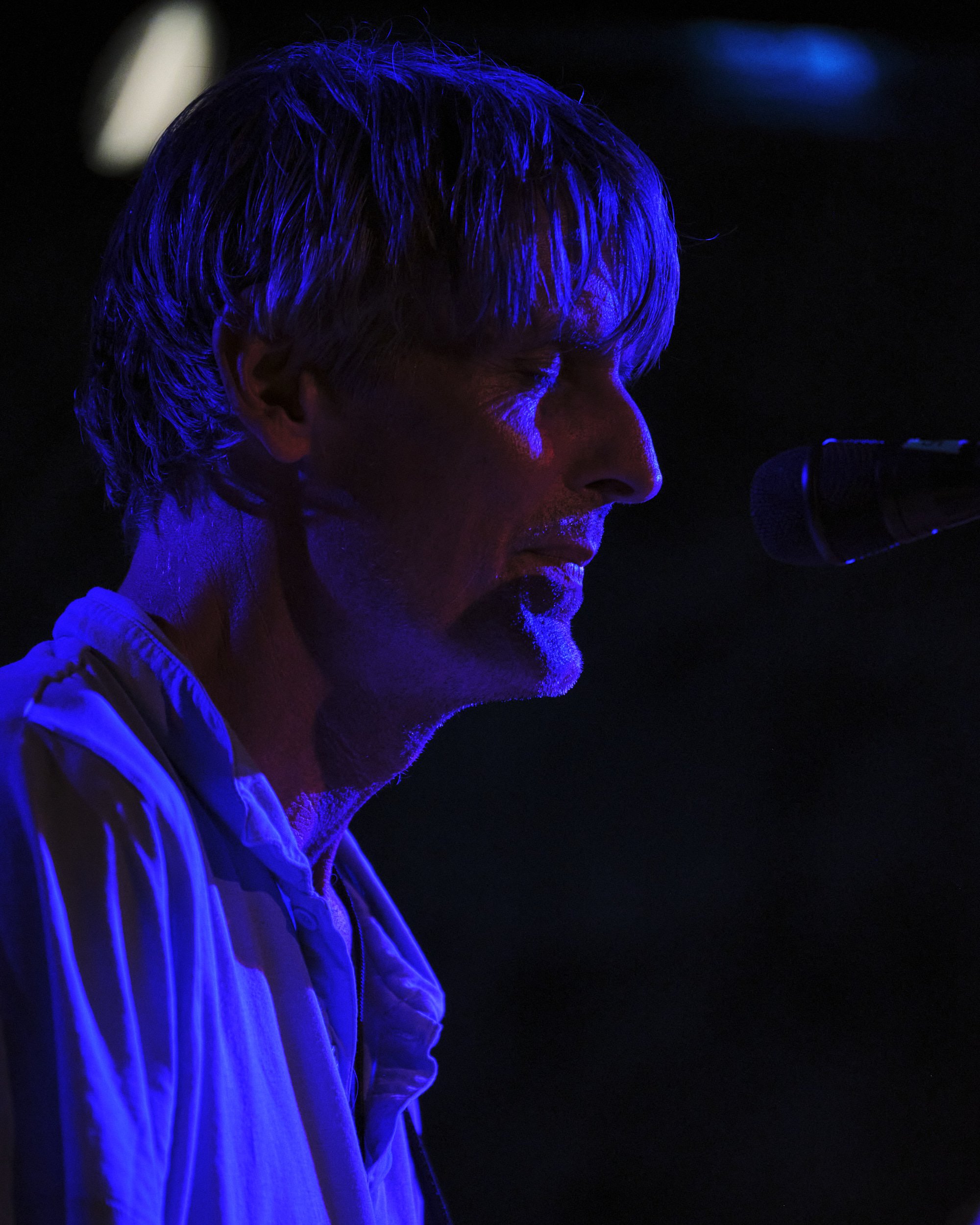 Stephen Malkmus of the band Pavement performing live