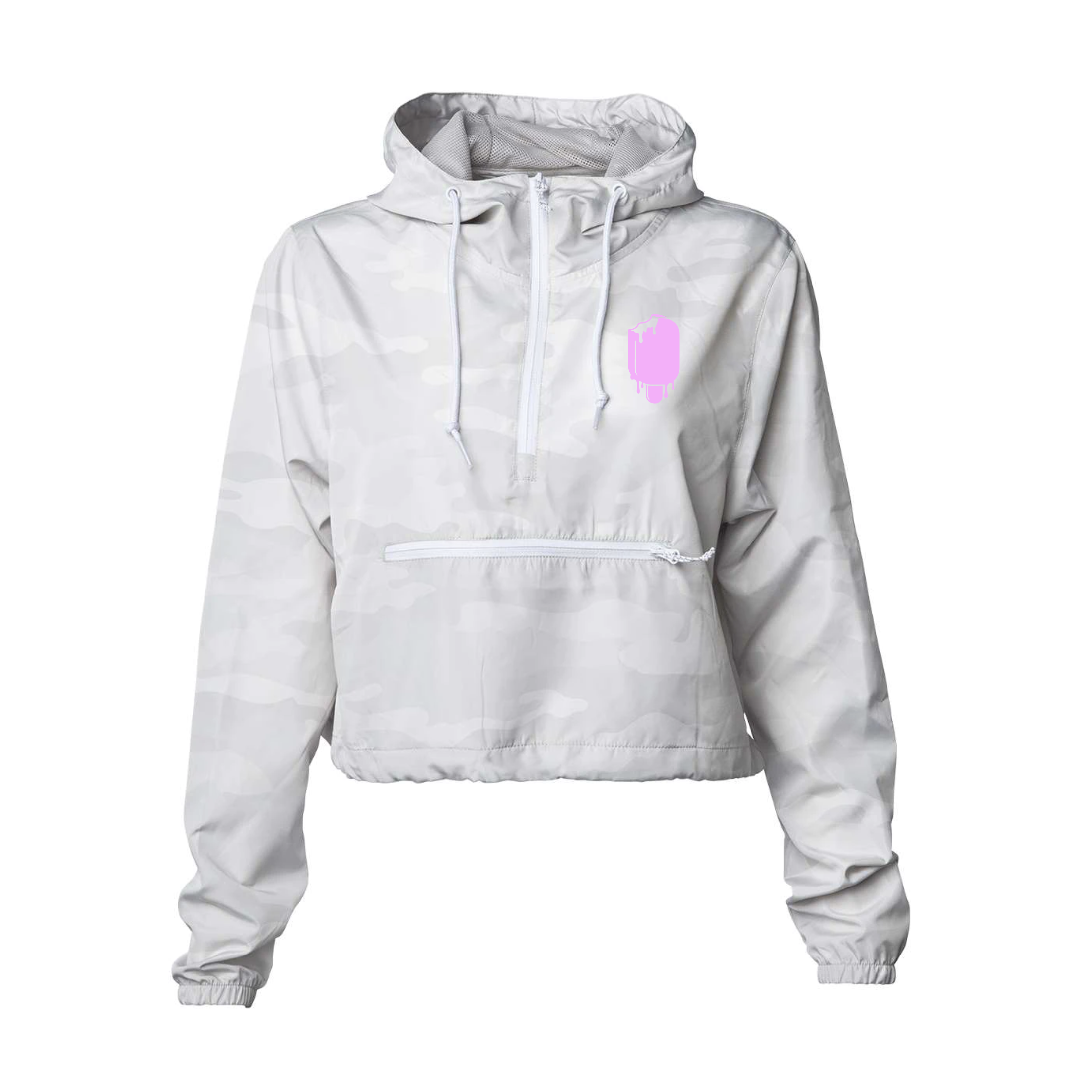 SUNDAE SINNERS Eat Me Cropped Windbreaker_Front.png