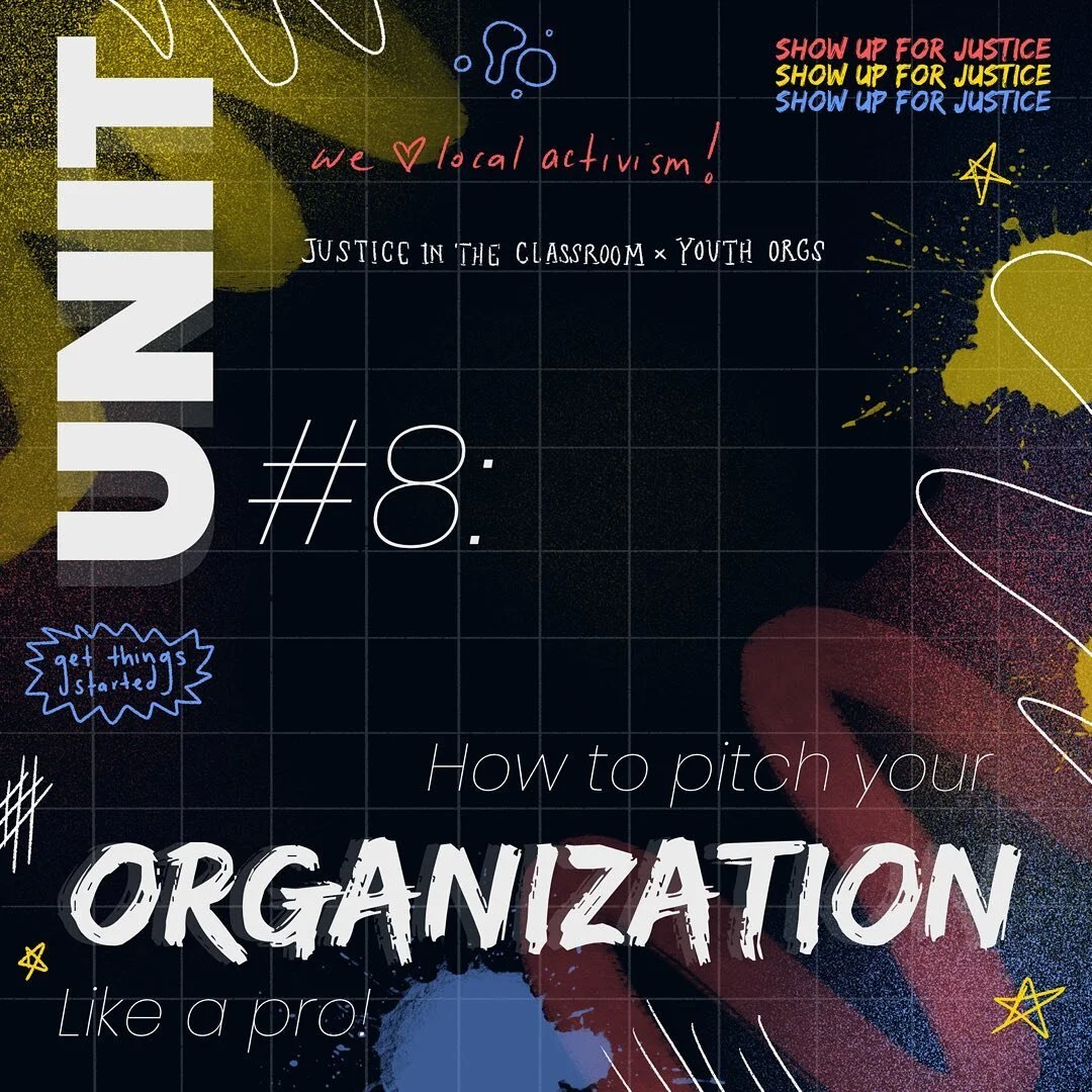 Unit 8 of our CanopyLab course is all about perfecting your pitch! Having a concise but clear explanation of who you are and what you do is crucial for gaining interest from potential allies and promoting your organization. Swipe to see more!