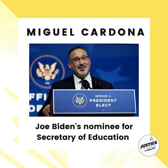 Happy Inauguration! Now that we know our new president, who is going to be our new Secretary of Education? Here&rsquo;s some information you need to know about Miguel Cardona, Biden&rsquo;s current pick! We&rsquo;re so excited to see how he will impr