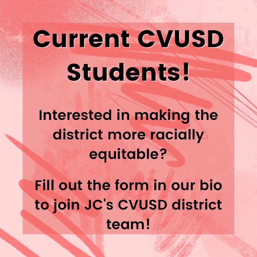 Calling all CVUSD students! If you are interested in joining our CVUSD District team, please fill out the form in our bio. Swipe to see what you&rsquo;ll be doing as a team member.