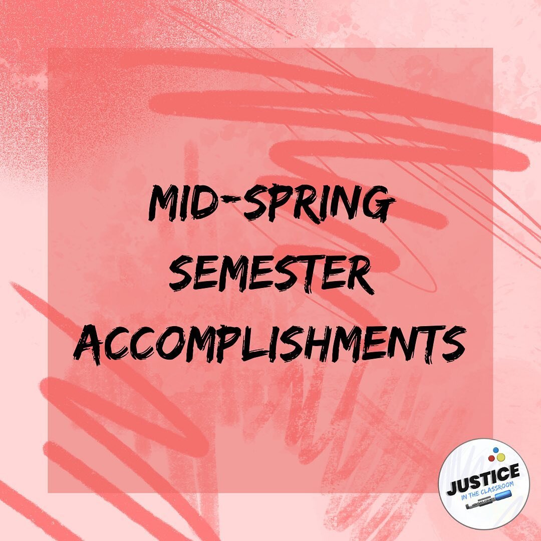 This semester, we&rsquo;ve been doing a lot behind the scenes, forming partnerships with local school districts, organizations, and experts in the field of education. Swipe through to get a sense of what we have accomplished so far this semester! 📚