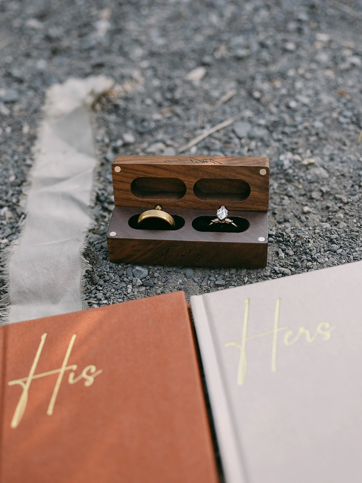 Flat Lay Wedding Detail Photos