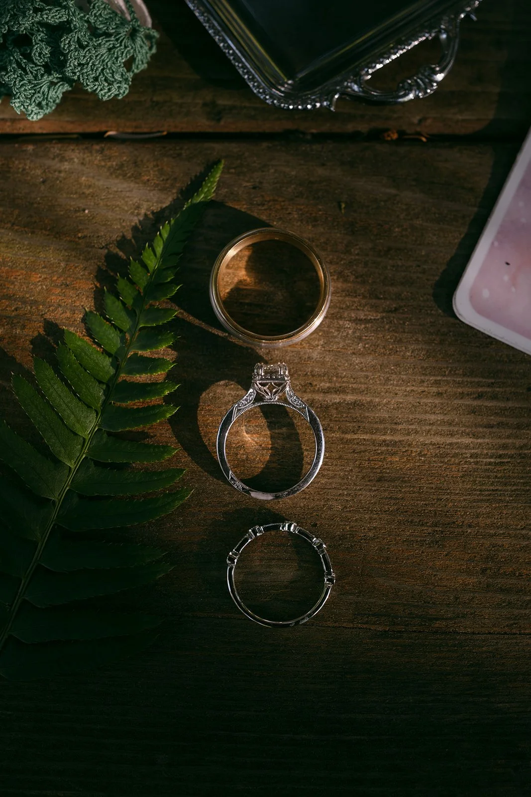 Flat Lay Wedding Detail Photos