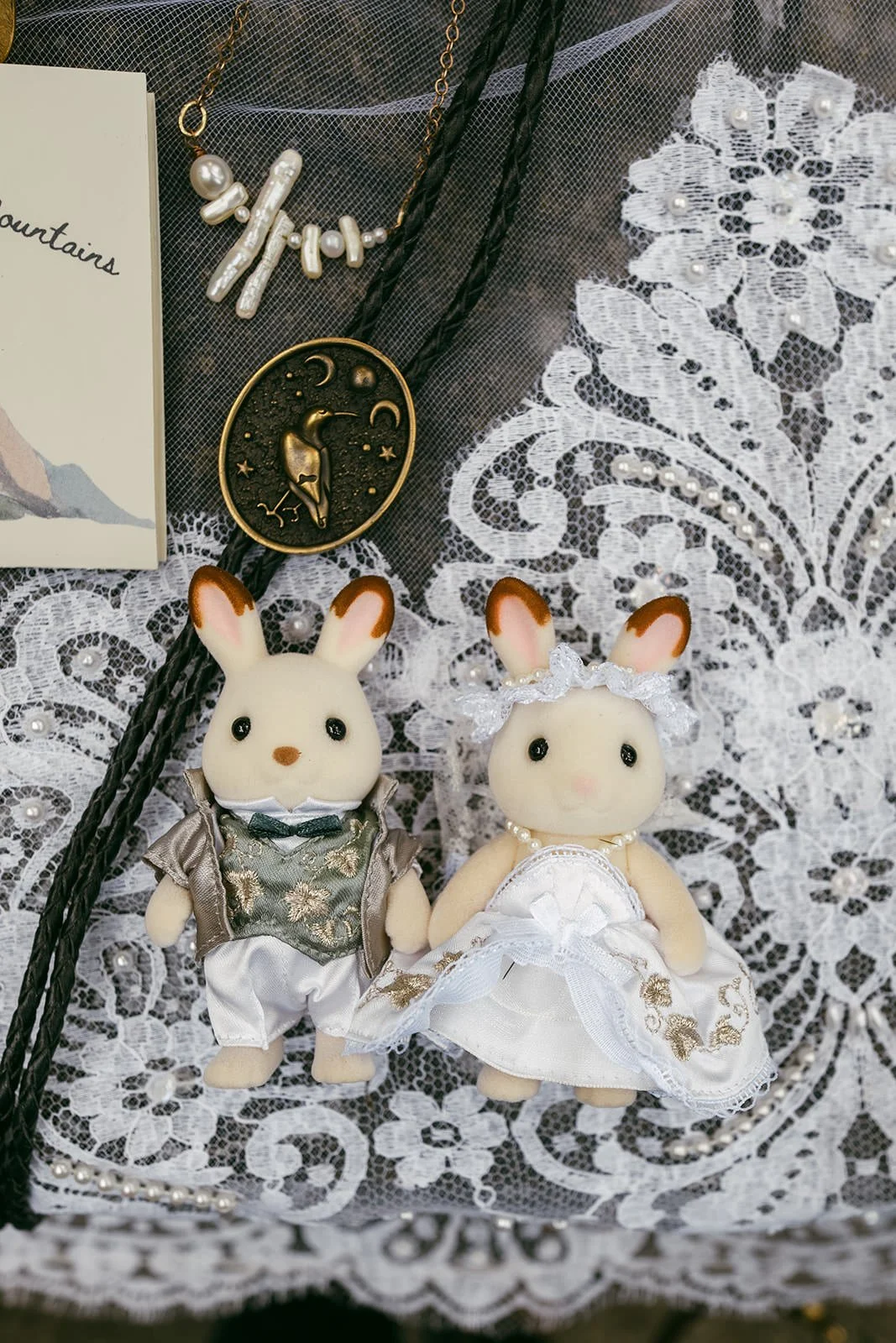 Flat Lay Wedding Detail Photos