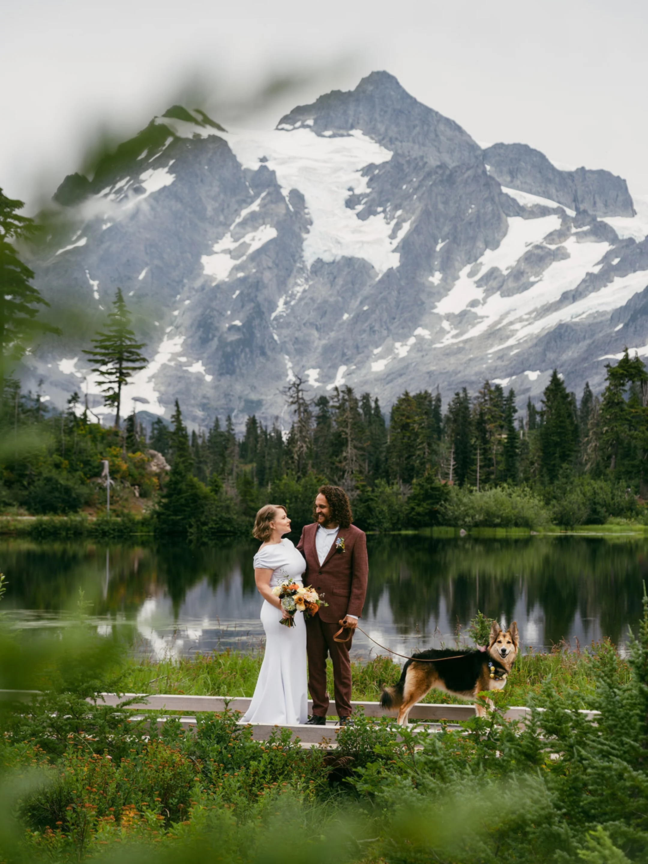 My only good excuse for not sharing these photos sooner is that I have too many amazing images to choose from!

If yall know anything about me, you know I love dogs. So elopements where you bring your dog as your only witness will always have a speci