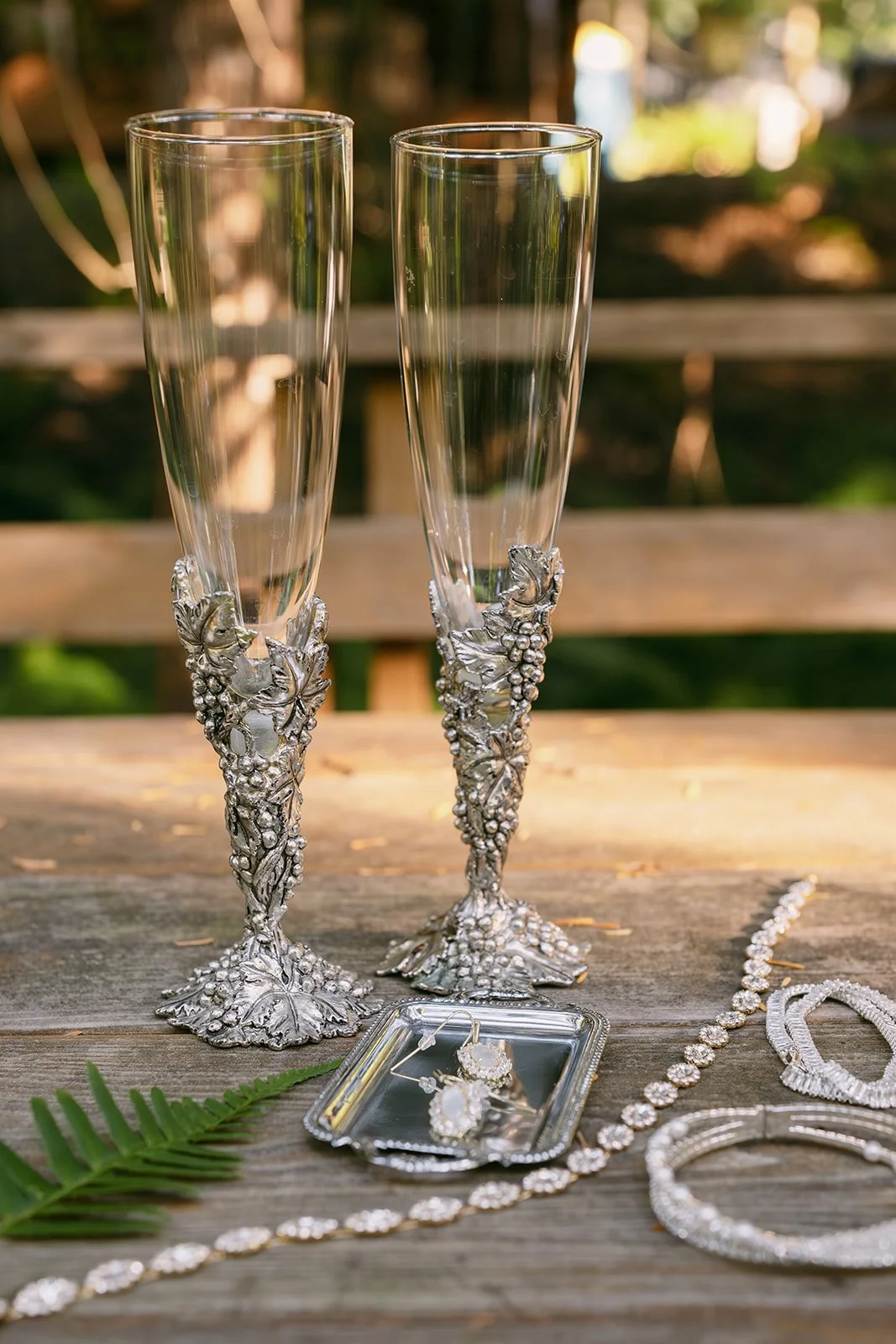 Flat Lay Wedding Detail Photos