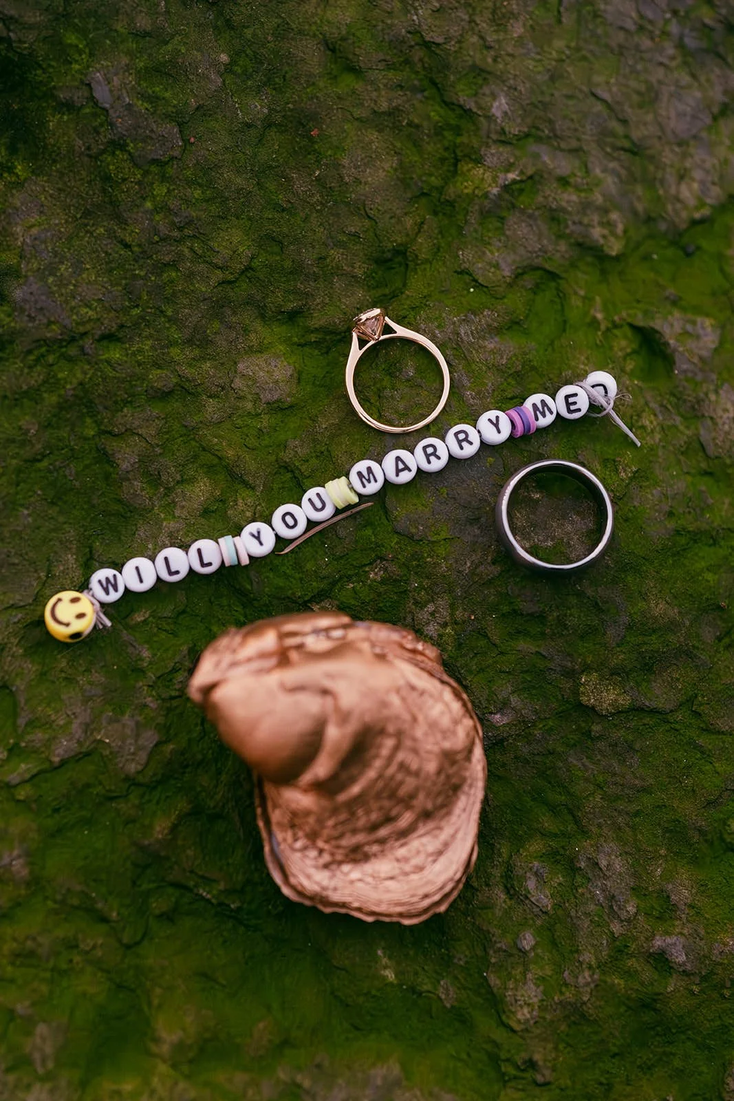 Flat Lay Wedding Detail Photos