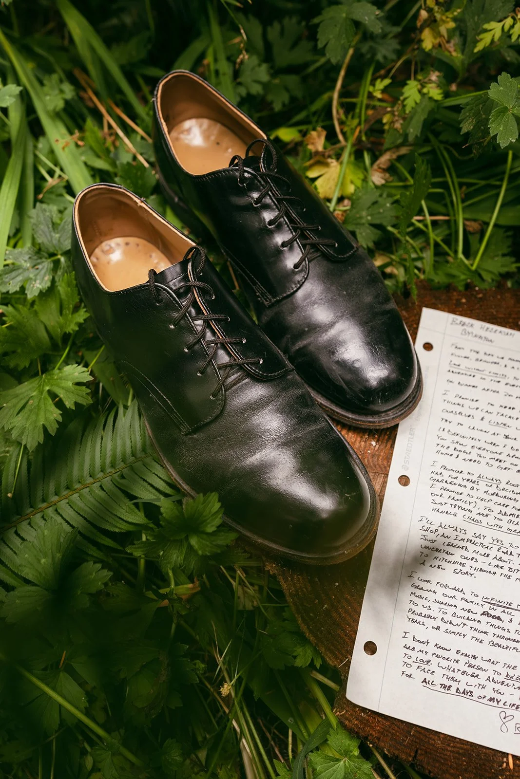 Flat Lay Wedding Detail Photos