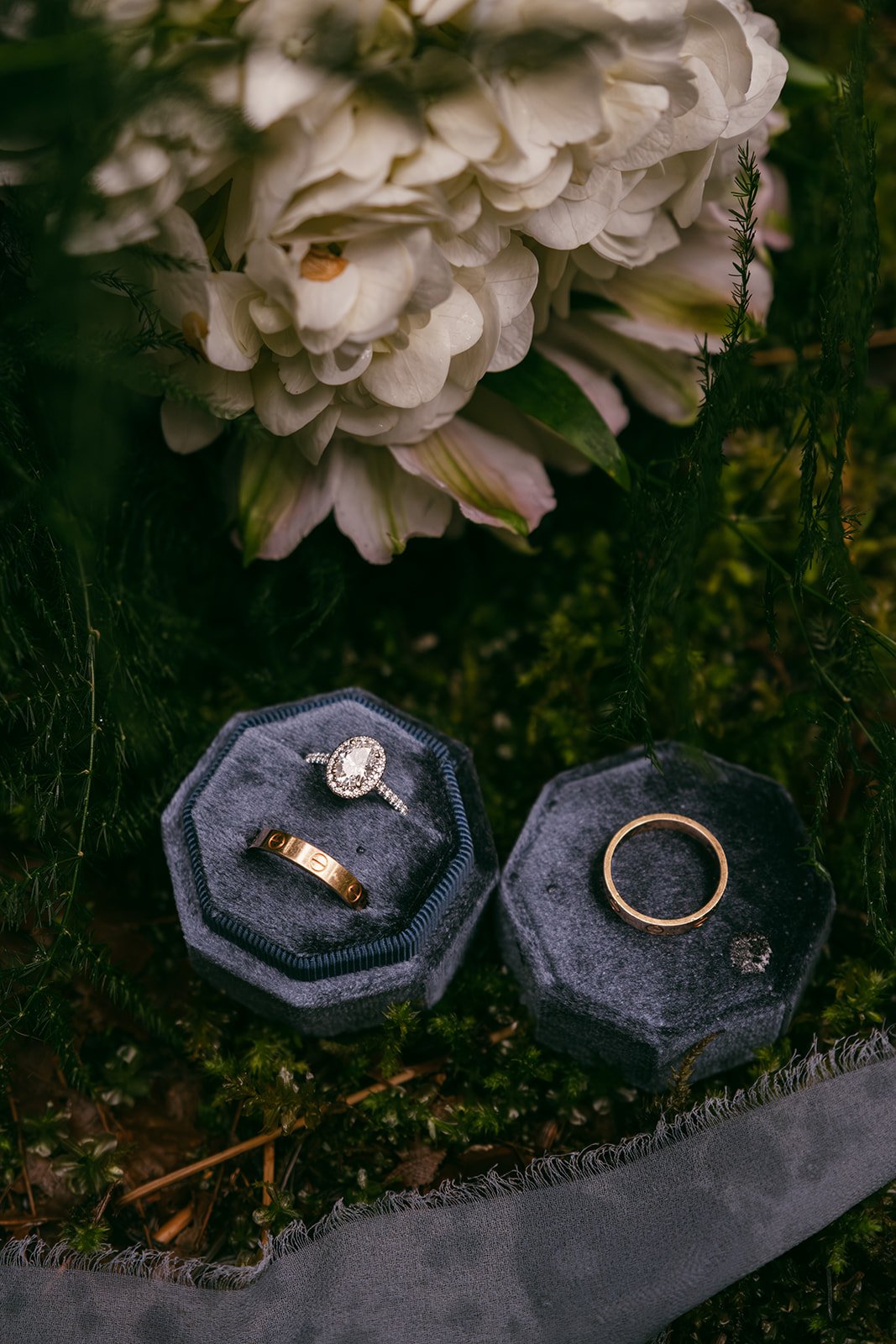 Flat Lay Wedding Detail Photos