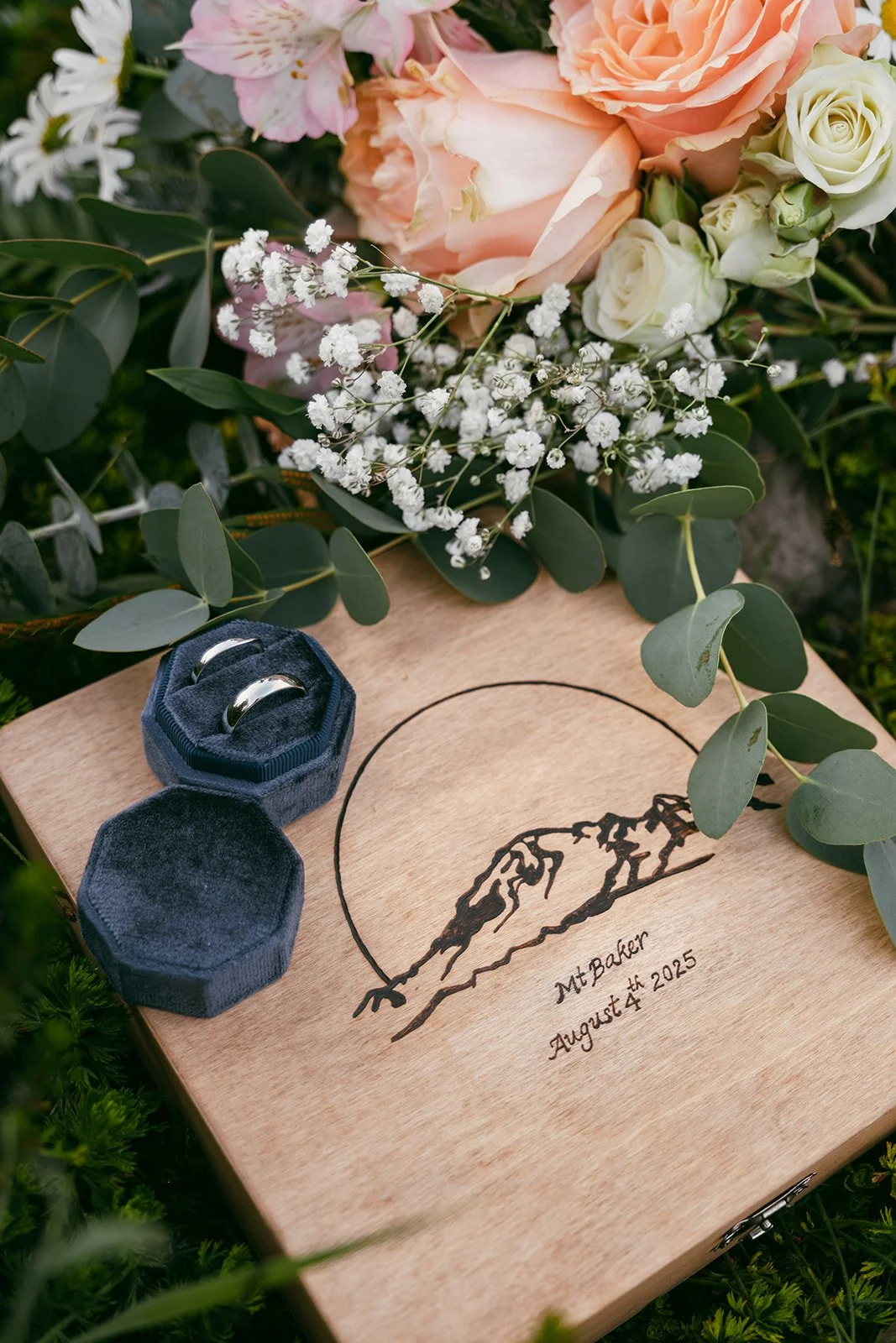 Flat Lay Wedding Detail Photos