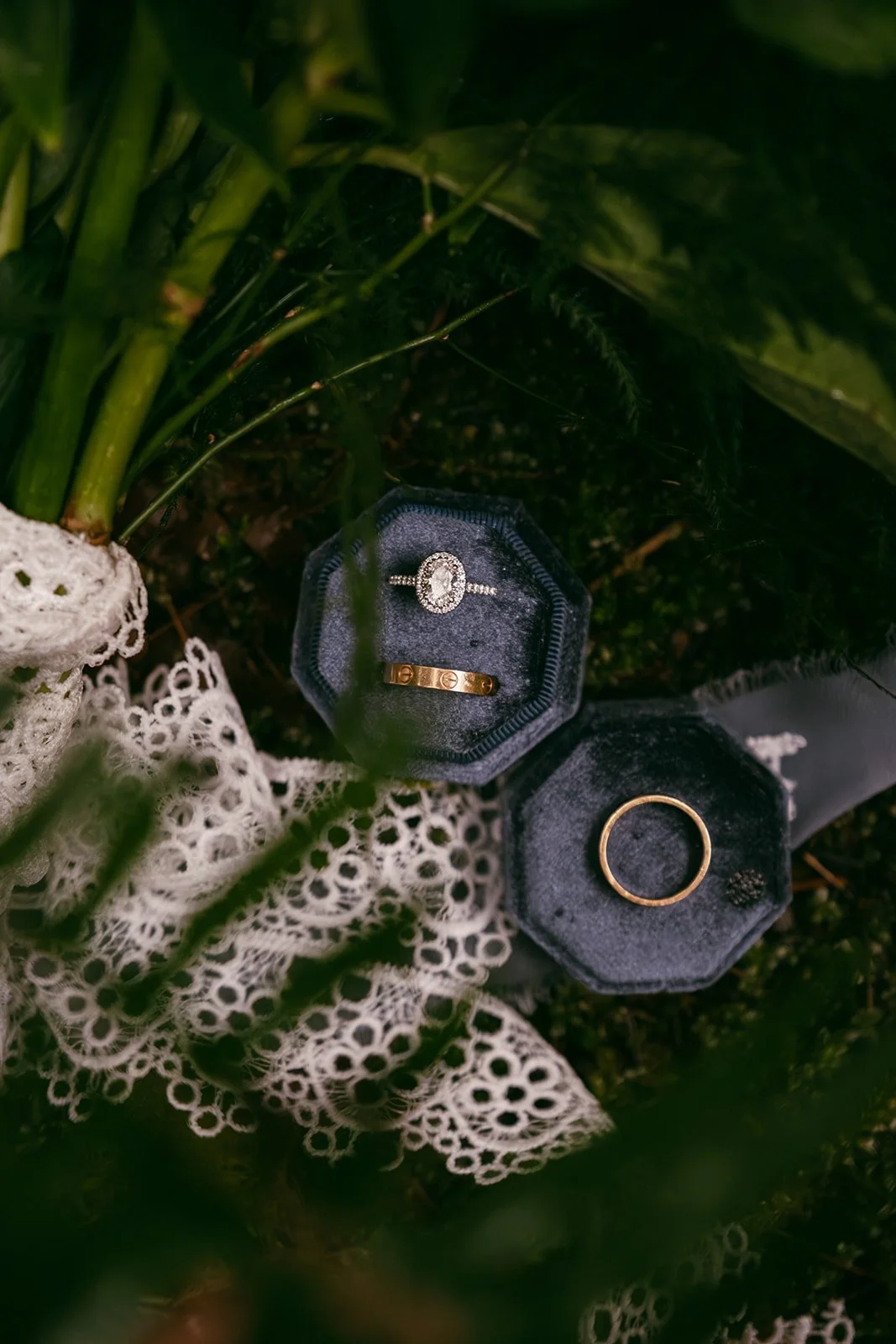Flat Lay Wedding Detail Photos