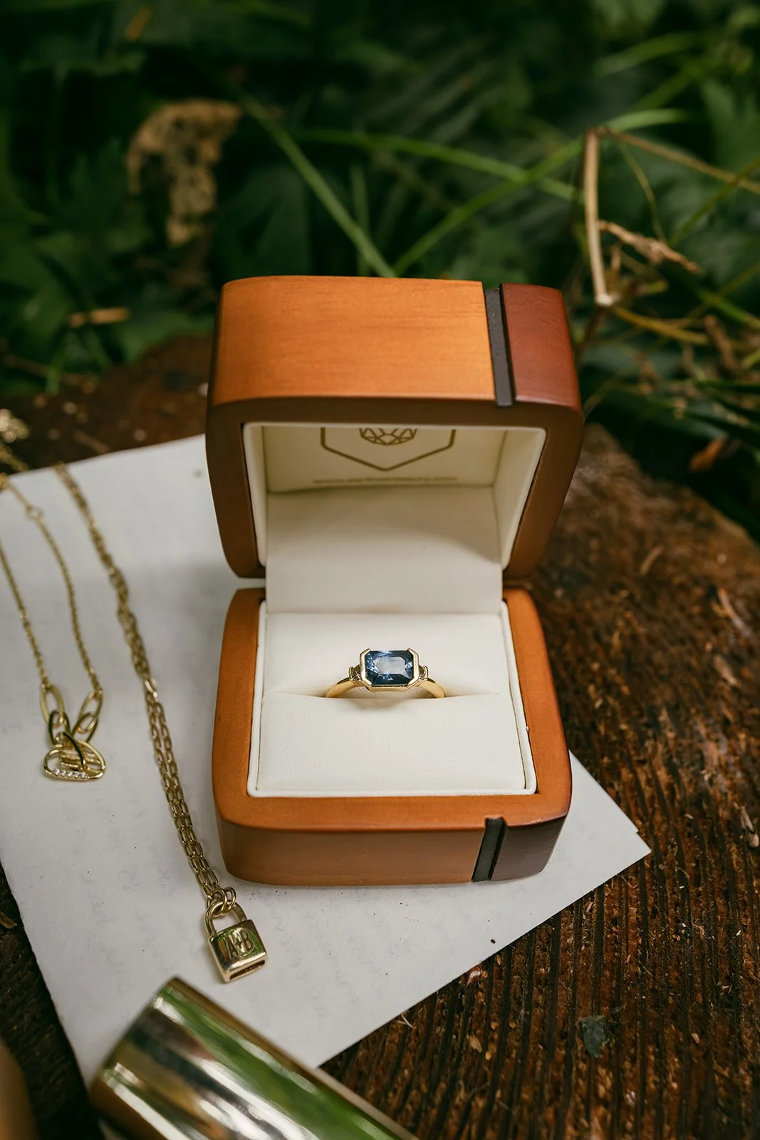 Flat Lay Wedding Detail Photos