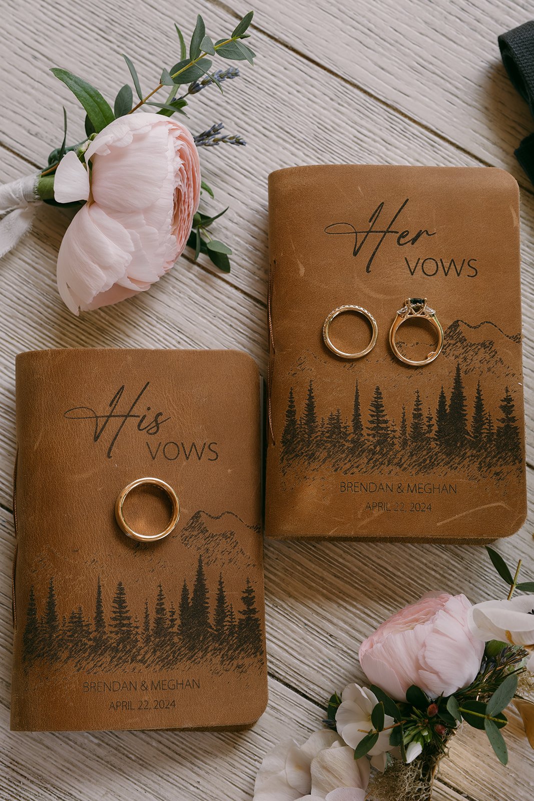 Flat Lay Wedding Detail Photos