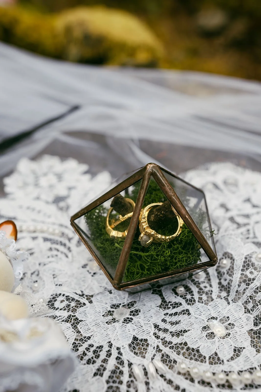 Flat Lay Wedding Detail Photos