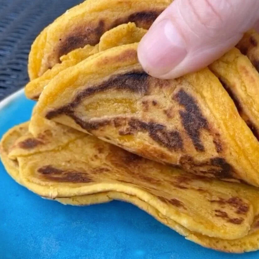 Kabocha Squash Sandwich Tortillas