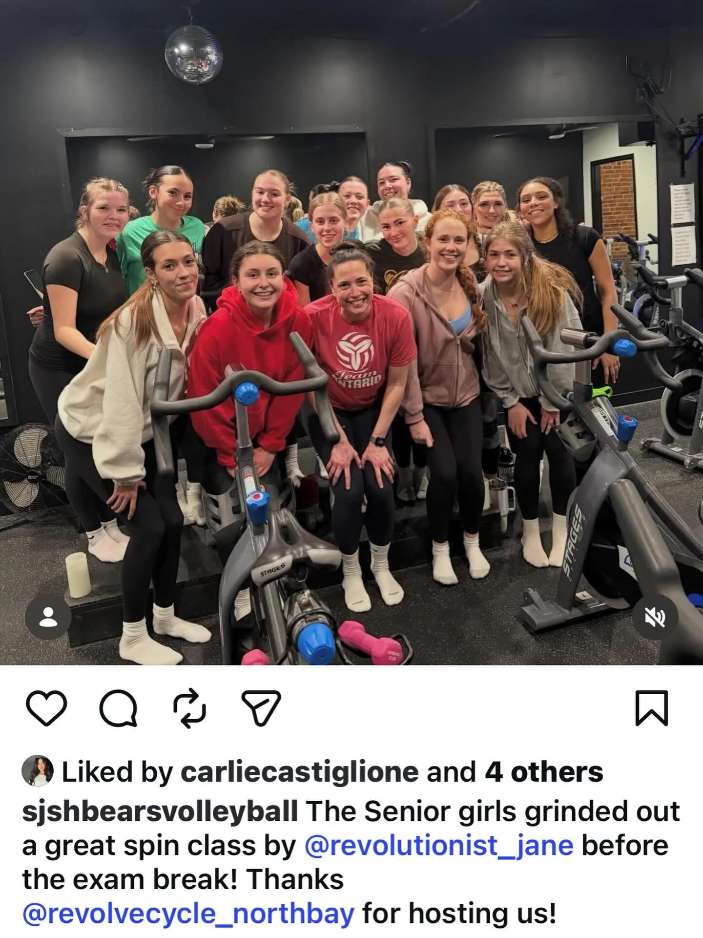 What a great group of girls&hellip;they nailed it!👏. Thanks to @carliecastiglione for bringing this group to us❤️. And yes @beck_gould&hellip;I did what u asked and called out  rhea_gould13 a few times but I&rsquo;m sorry to report, she was stellar!