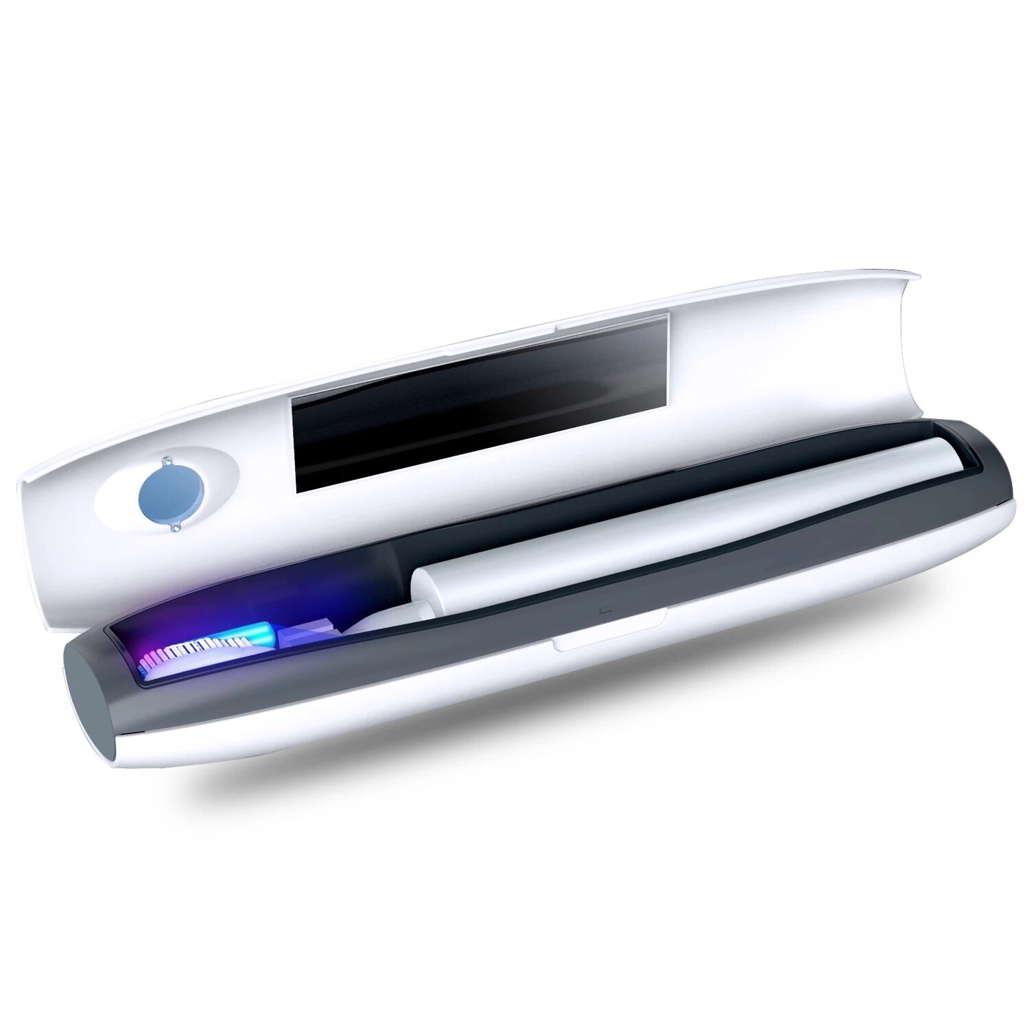 Portable UVC Sterilizing Toothbrush Case USB Charging