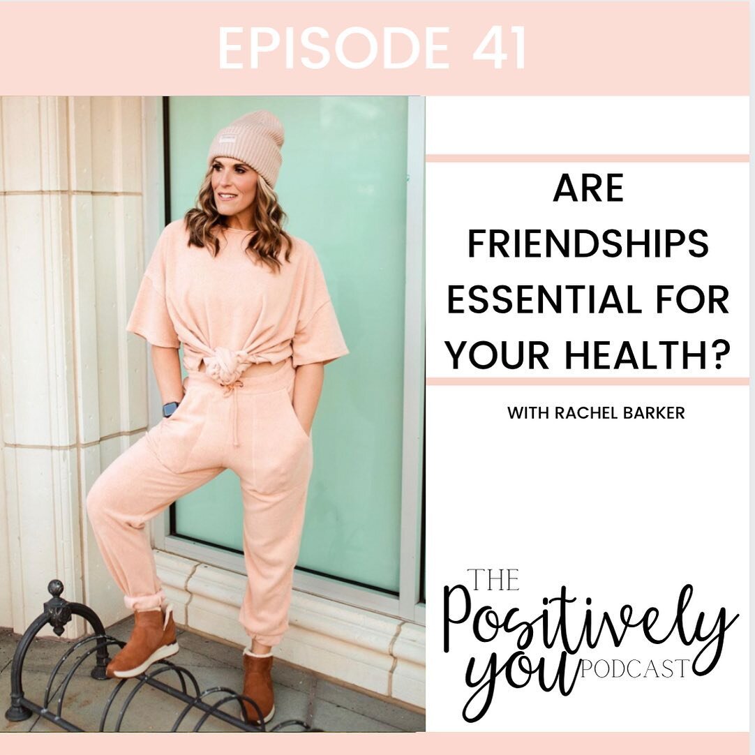 Turns out a HUGE percentage of us would love to make new friends&hellip;..but most of us are too scared to step out of our comfort zone and make the first move.

I had such a great conversation with @dear.rach about friendships this week on the podca