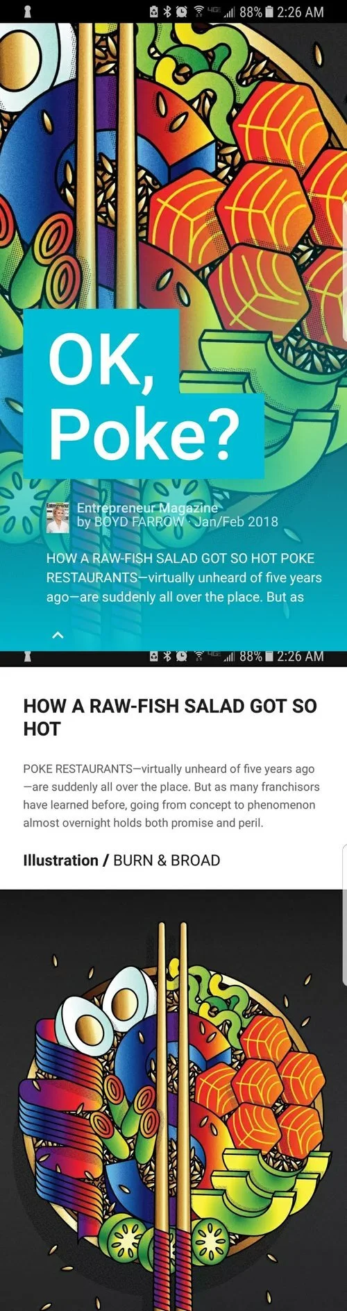 ENTREPRENEUR MAGAZINE FEATURES POKE-POKE AS TRAILBLAZERS IN THE POKE MOVEMENT