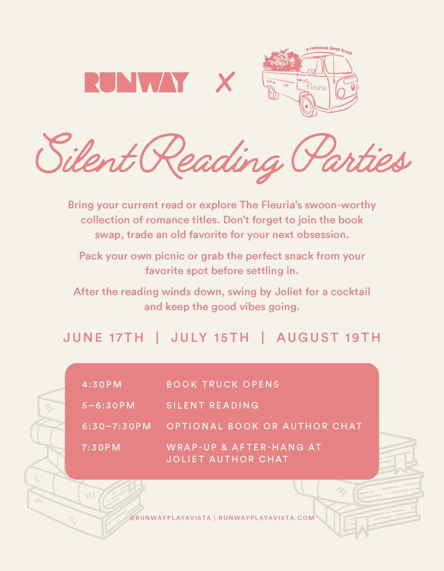 RUNWAY x The Fleuria: Silent Reading Parties
