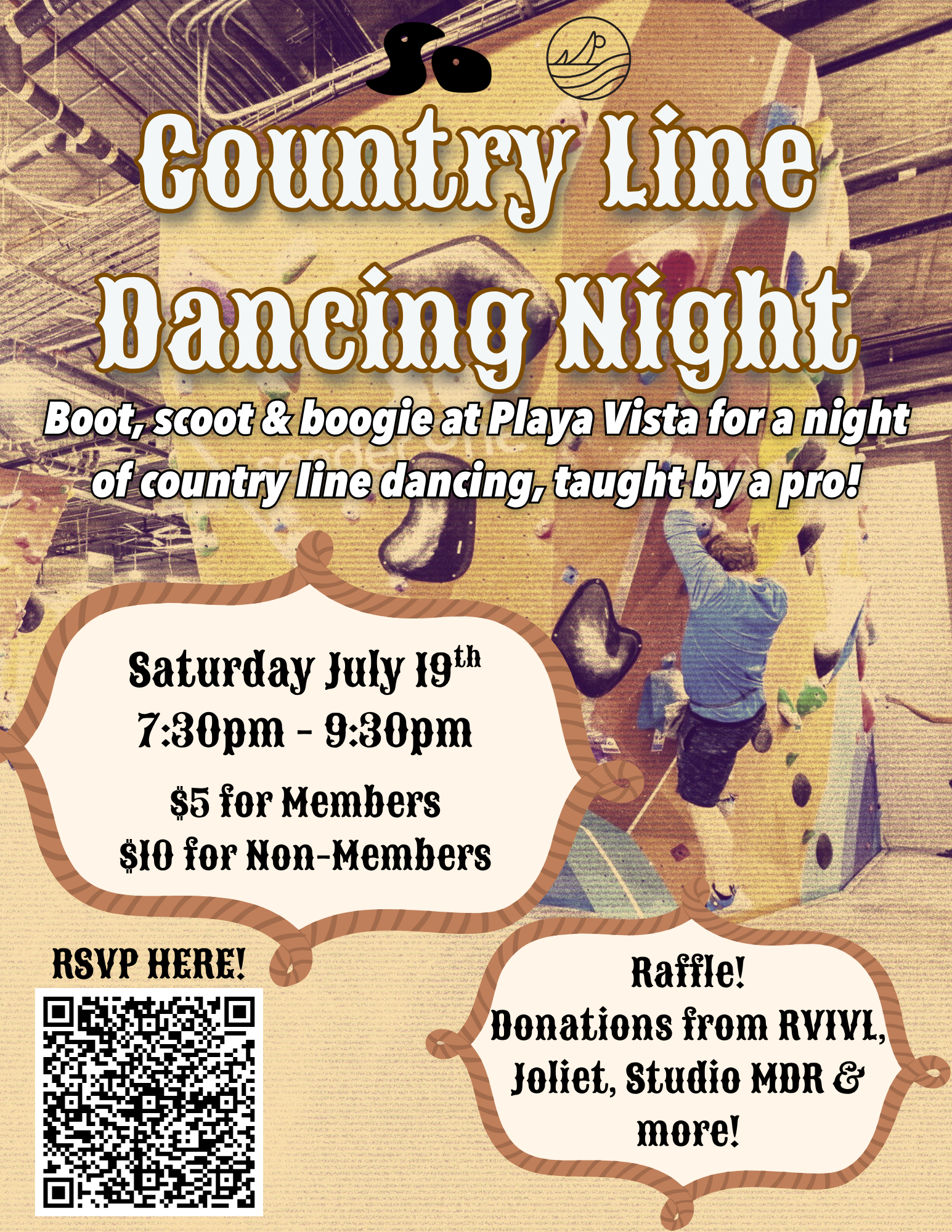 Country Line Dancing Night at Sender One