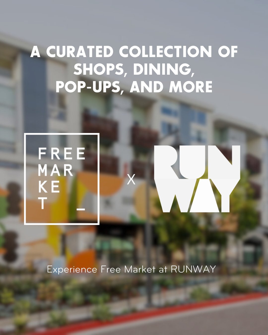 Curated. Experimental. Always evolving.⁠ Welcome to @freemarket.co at Runway Playa Vista, your go-to for shops, dining, pop-ups, and more. ⁠
⁠
#RUNWAYPlayaVista #PlayaVista #FreeMarket