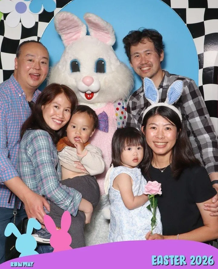 Hoppy Easter from all of us at RUNWAY🐰🌸⁠
⁠
Thank you to all the Playa Vista families who joined us for our Easter Bunny photo op last weekend. We loved celebrating the season with you and seeing so many happy faces!⁠
⁠
#RUNWAYPlayaVista #Easter2026