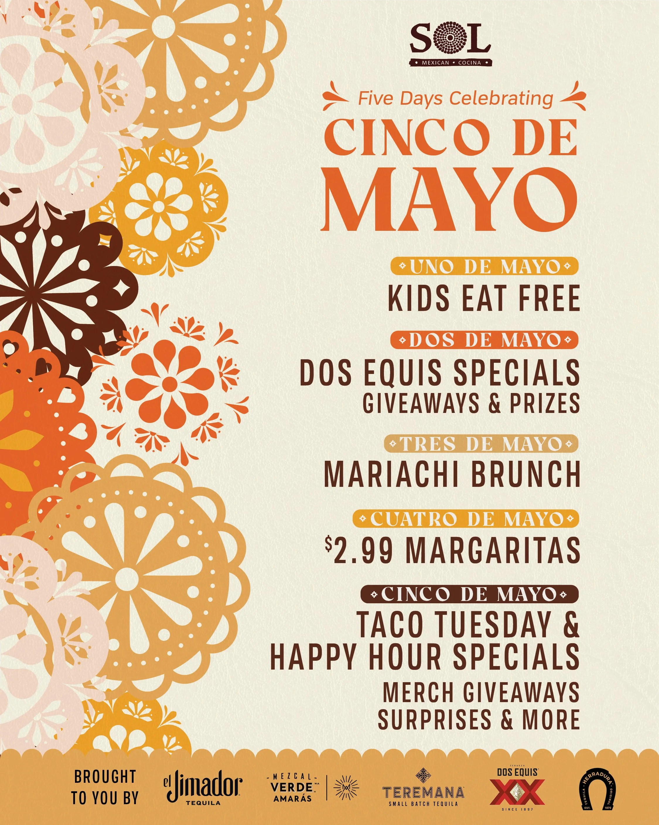 Cinco De Mayo at Sol Cocina 