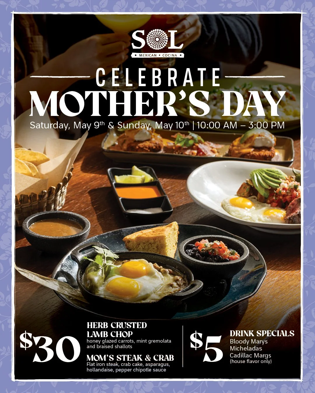 Mother’s Day at Sol Cocina