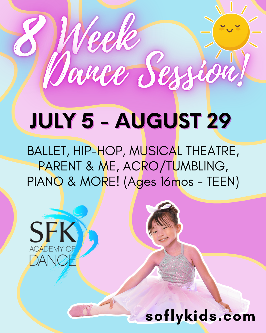 Sofly Kids 8 Week Dance Session