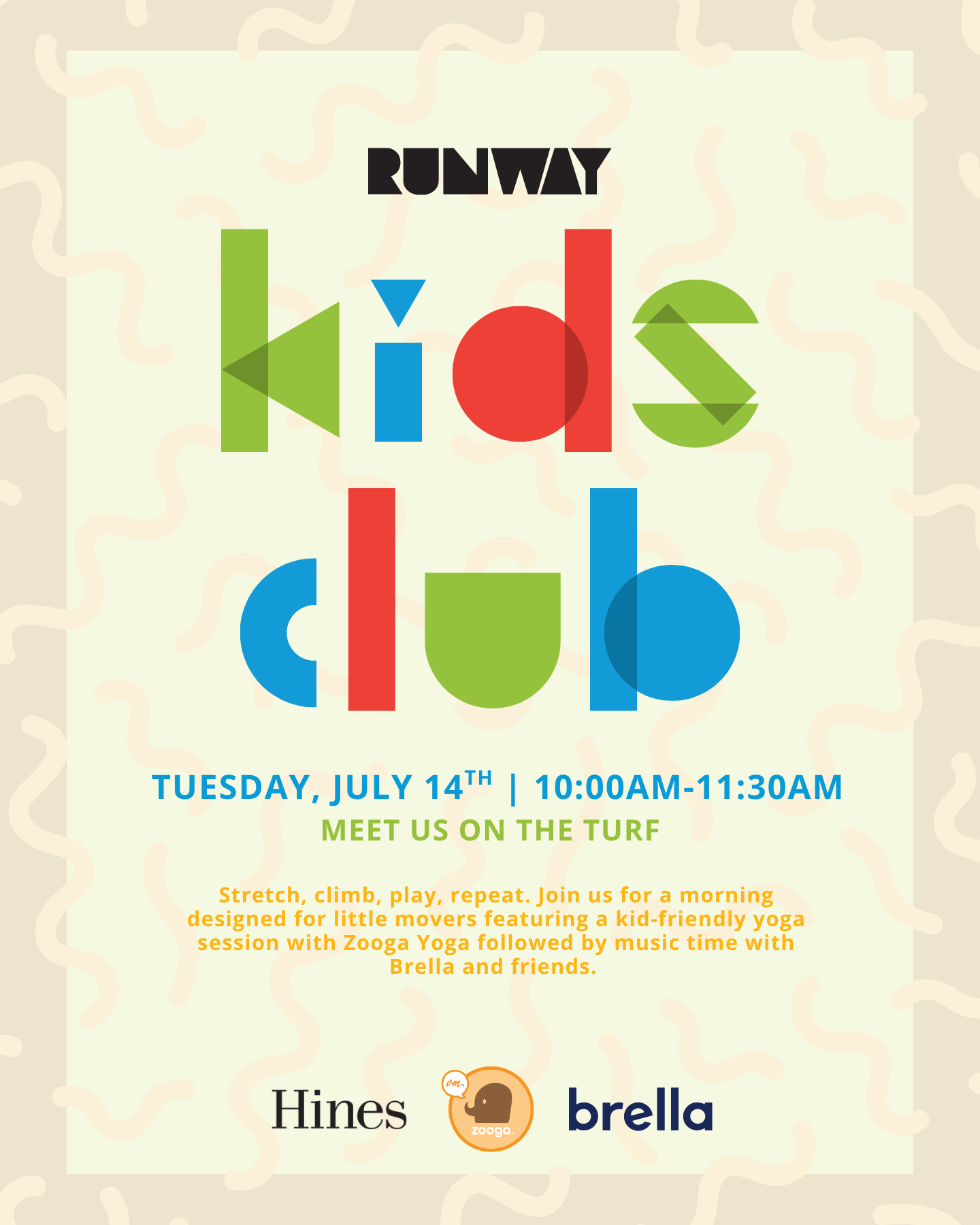 Kid's Club In Collaboration with Brella