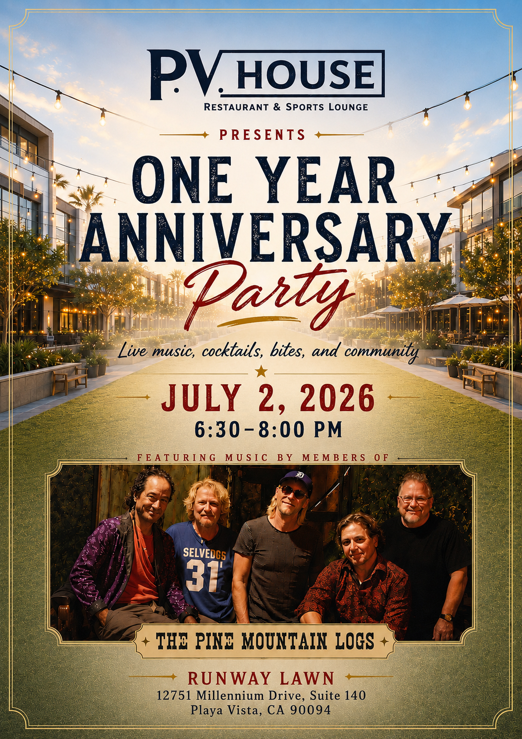 PV House 1 Year Anniversary
