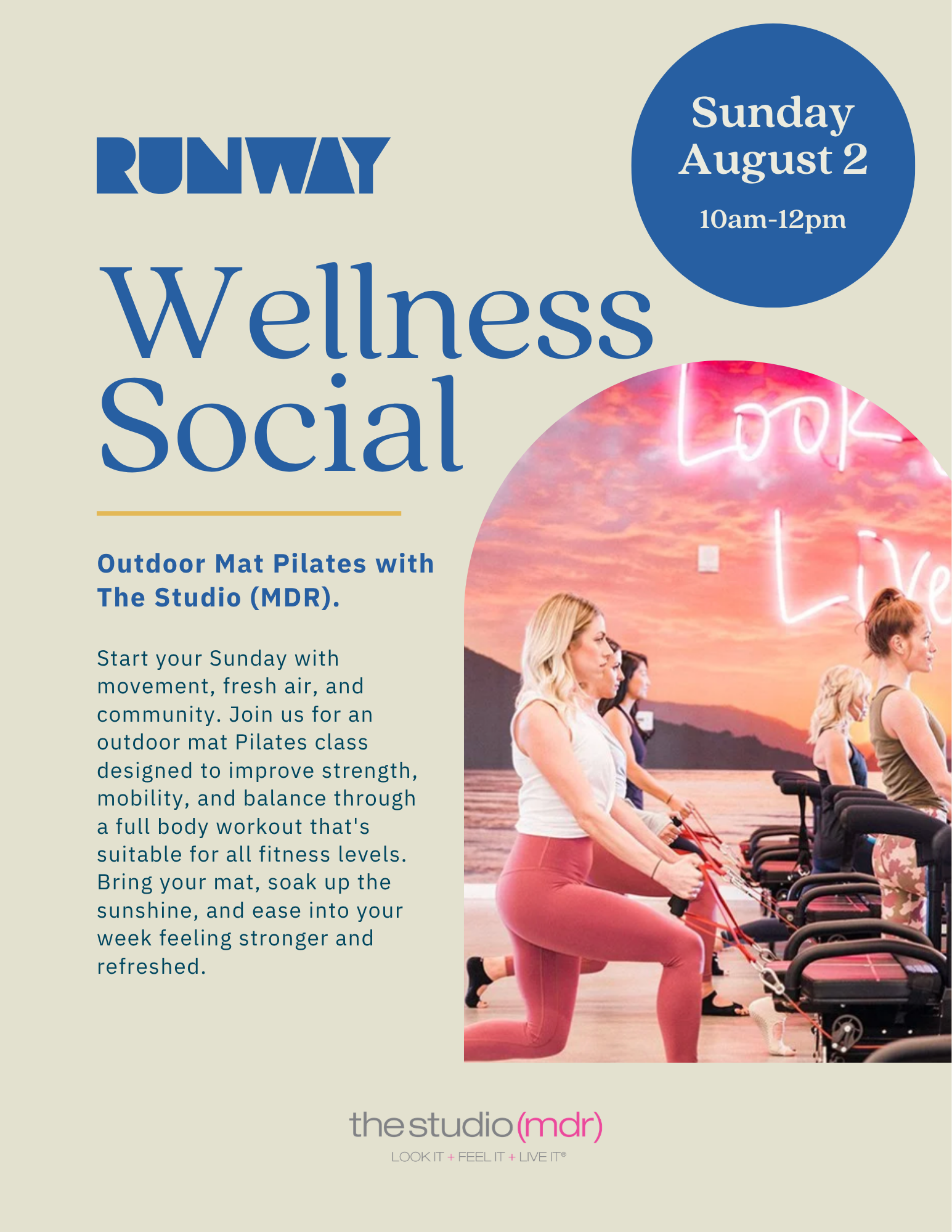 Sunday Wellness Social with The Studio (MDR)