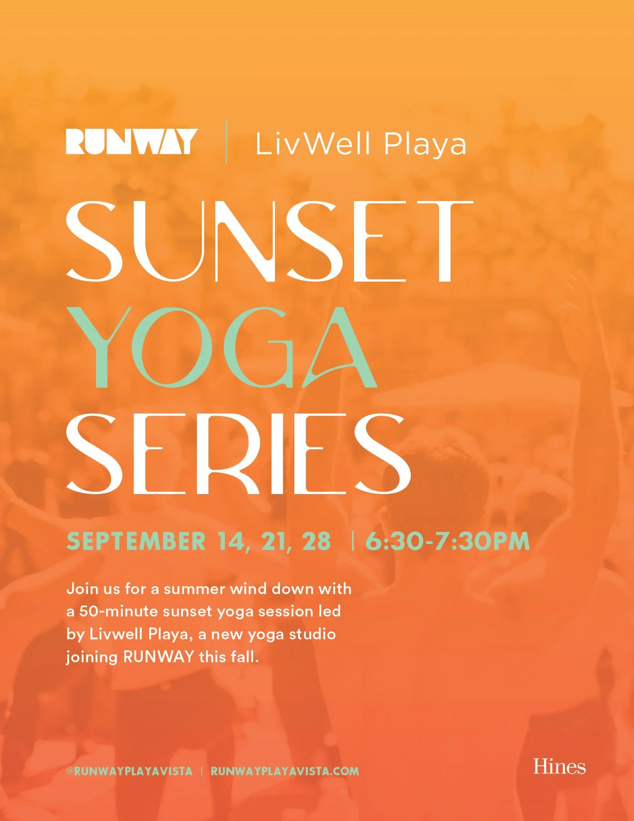 Sunset Yoga with Livwell Playa
