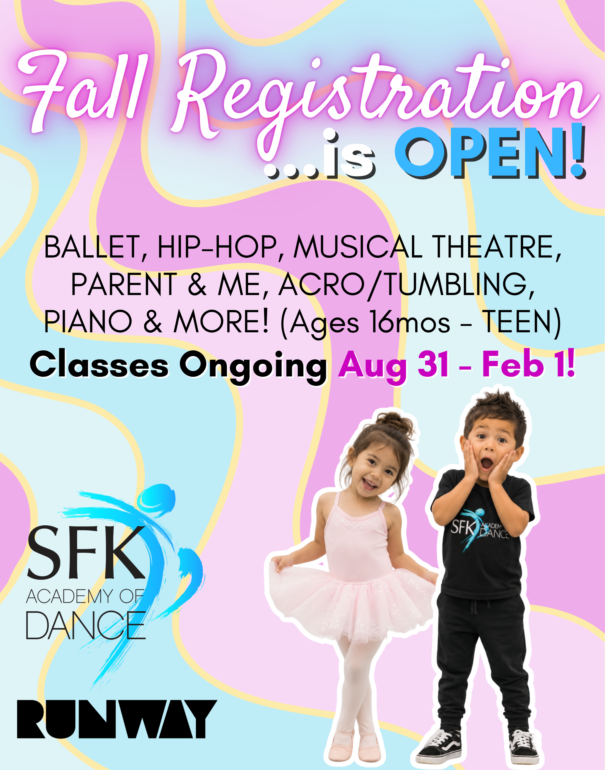 SoFly Kids Fall Registration