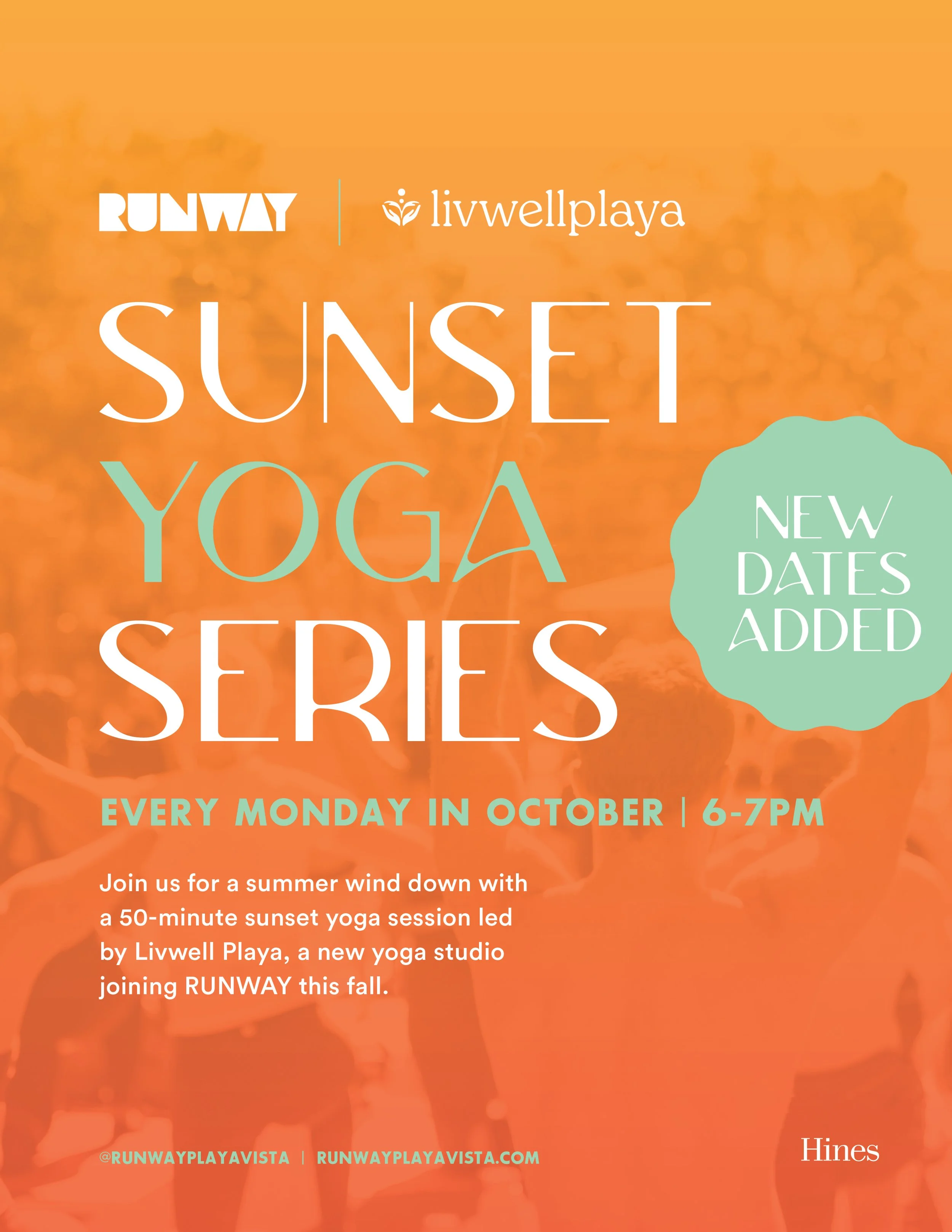 Sunset Yoga with Livwell Playa