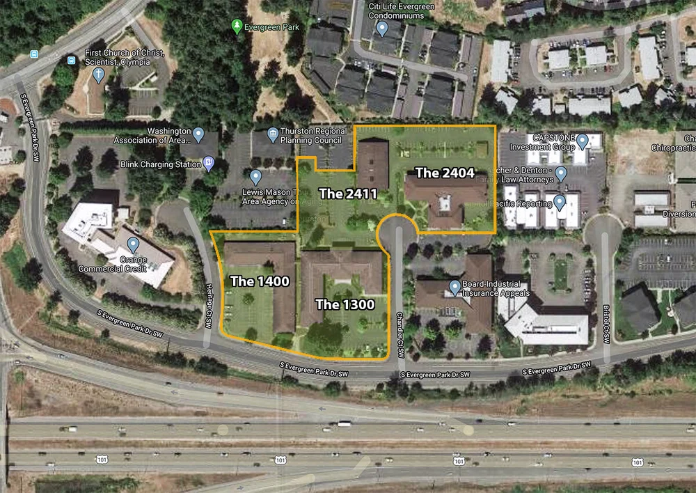 Campus Map — The Atrium
