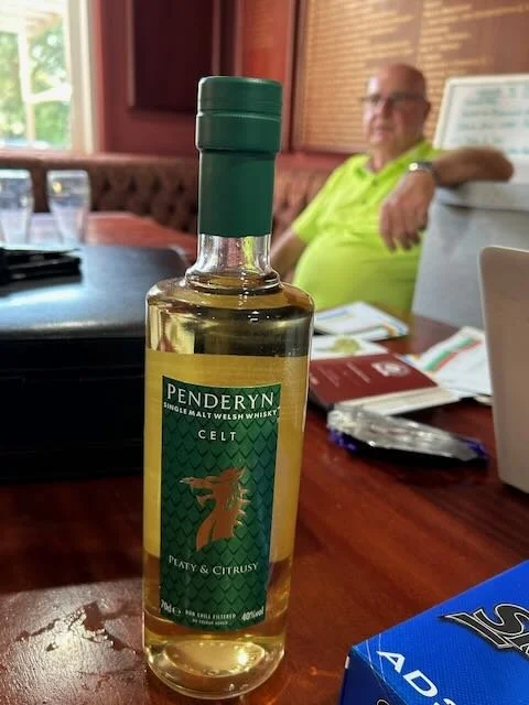 Keith Hanford won the Raffle