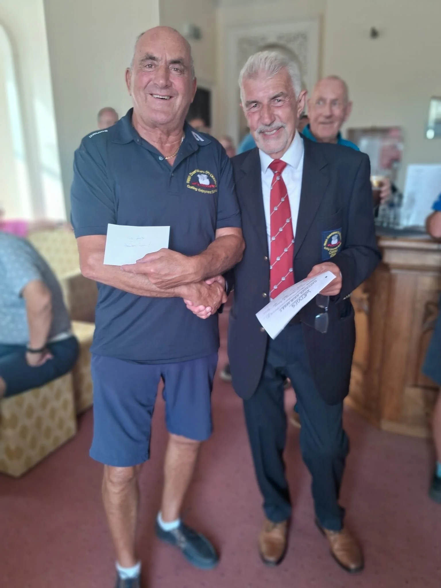 Pter Sexton won the Members draw