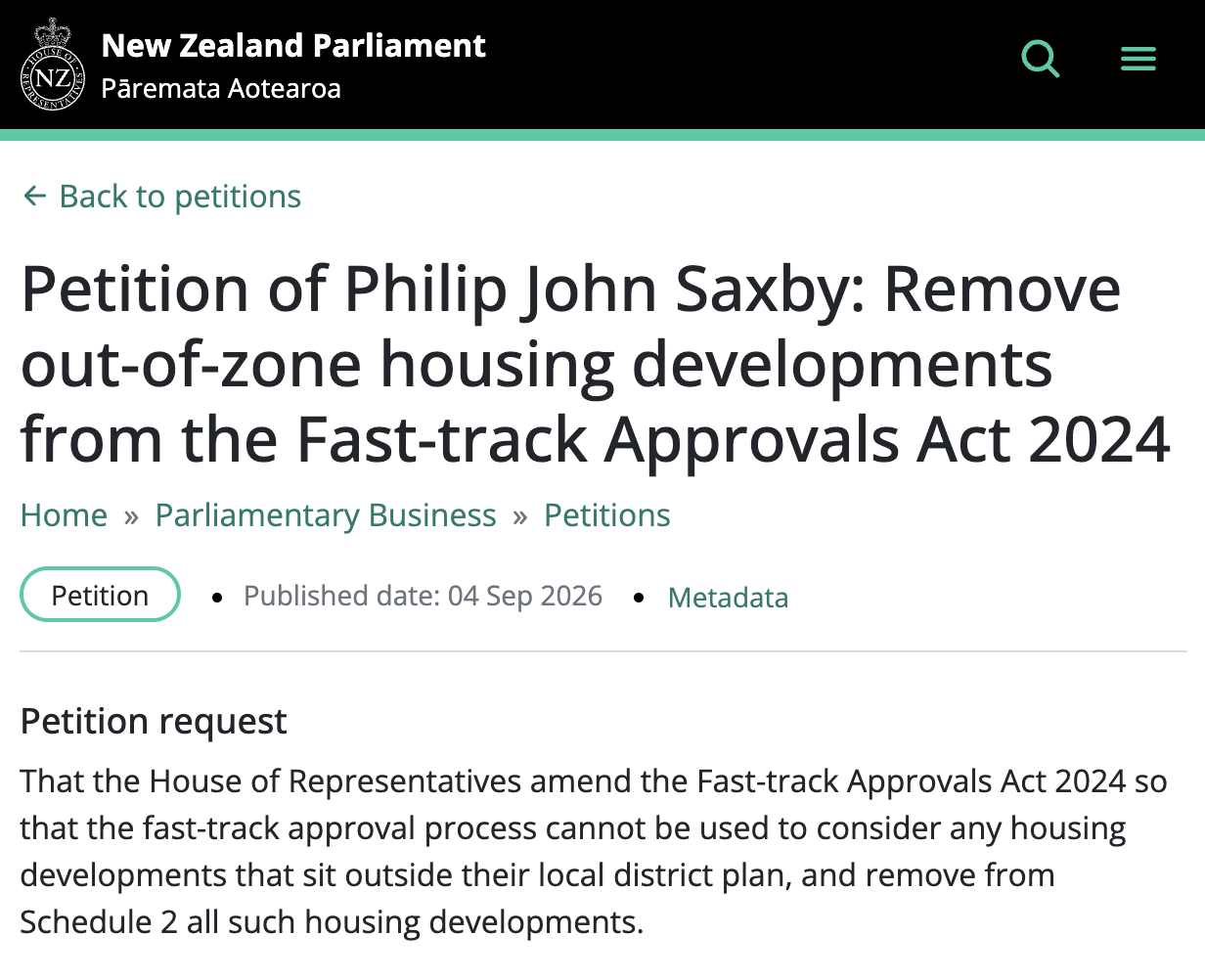 MEDIA RELEASE: Communities unite to call for change to Fast-track housing rules