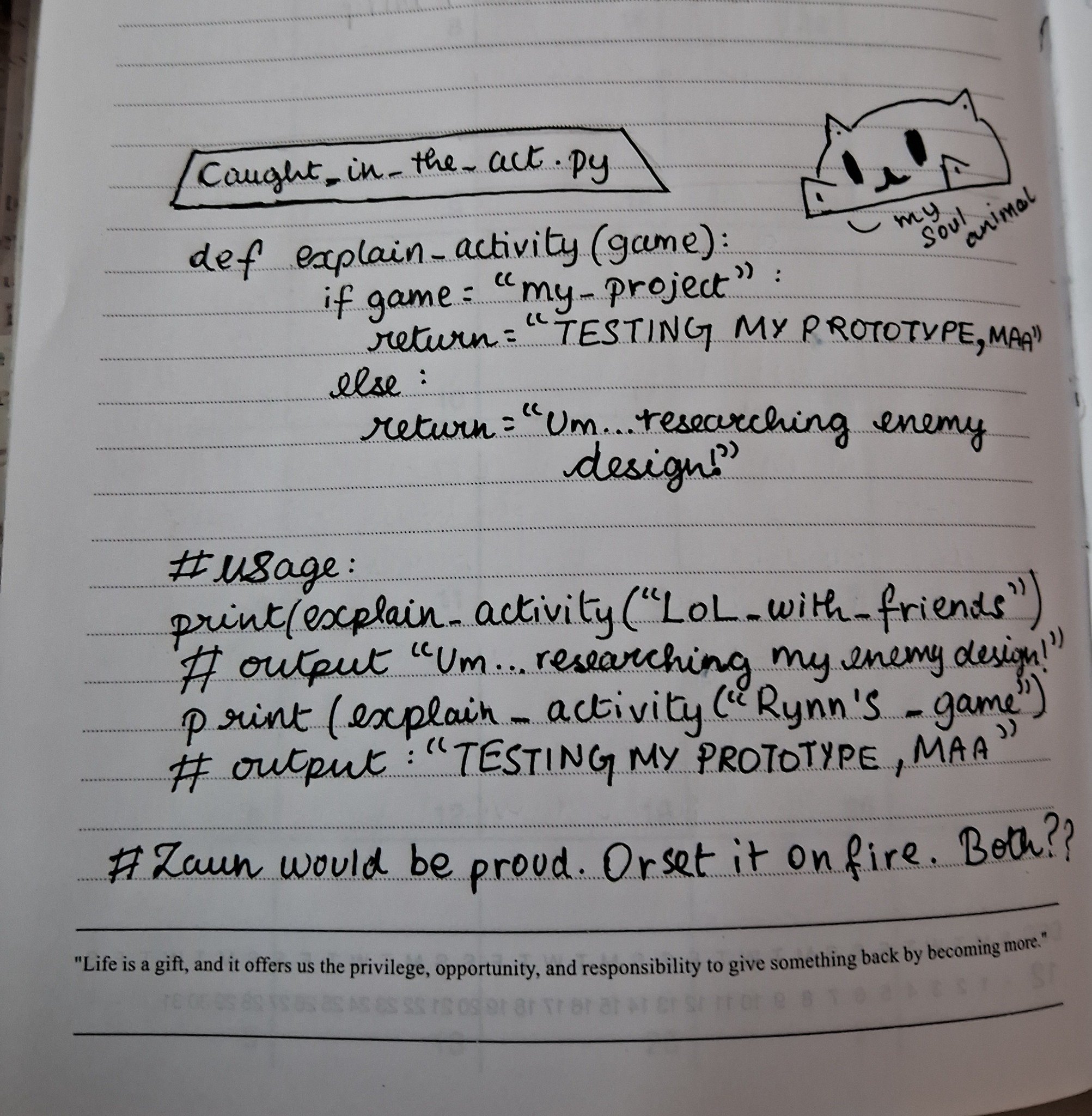 rynn's code