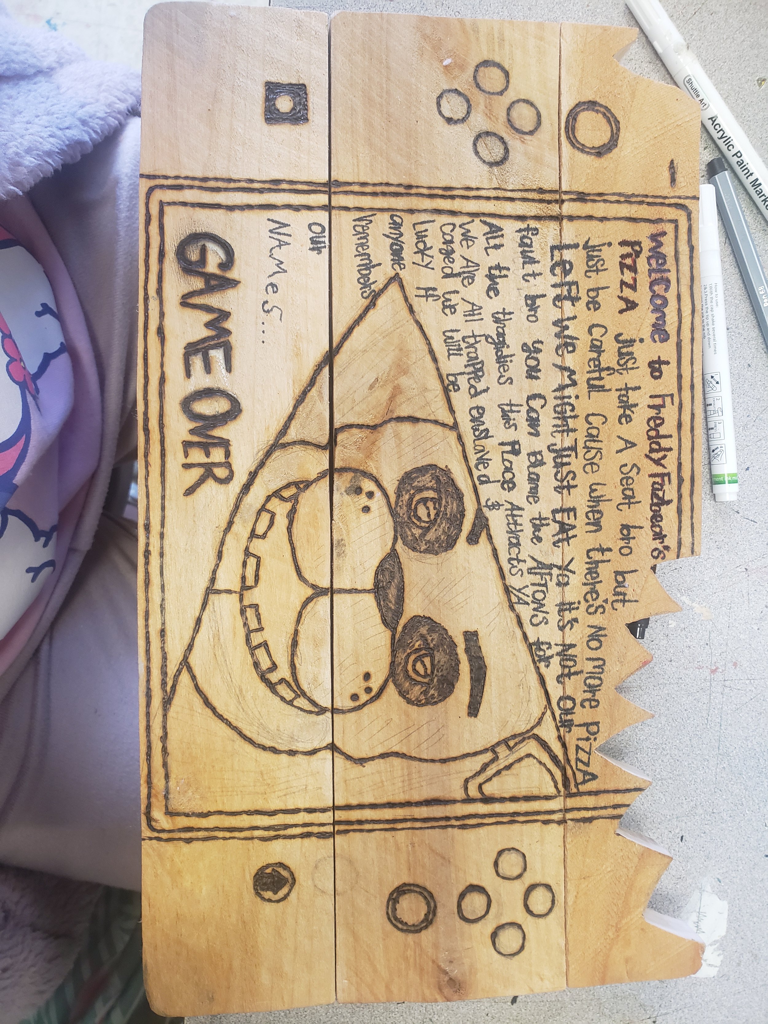 Ashleigh's artwork