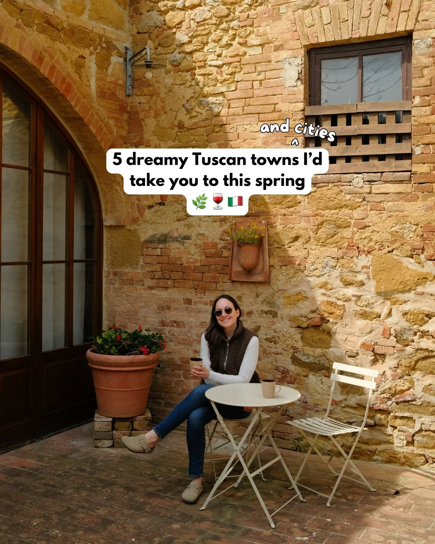 5 places I would take you in Tuscany this spring 🌿 🍇 🇮🇹

📌 SAVE this post for your Italy travel planning!

🌿 Pienza
🌿 San Gimignano
🌿 Montepulciano
🌿 Siena
🌿 Florence

(And yes I know Florence is a total no-brainer but still, spring is THE 