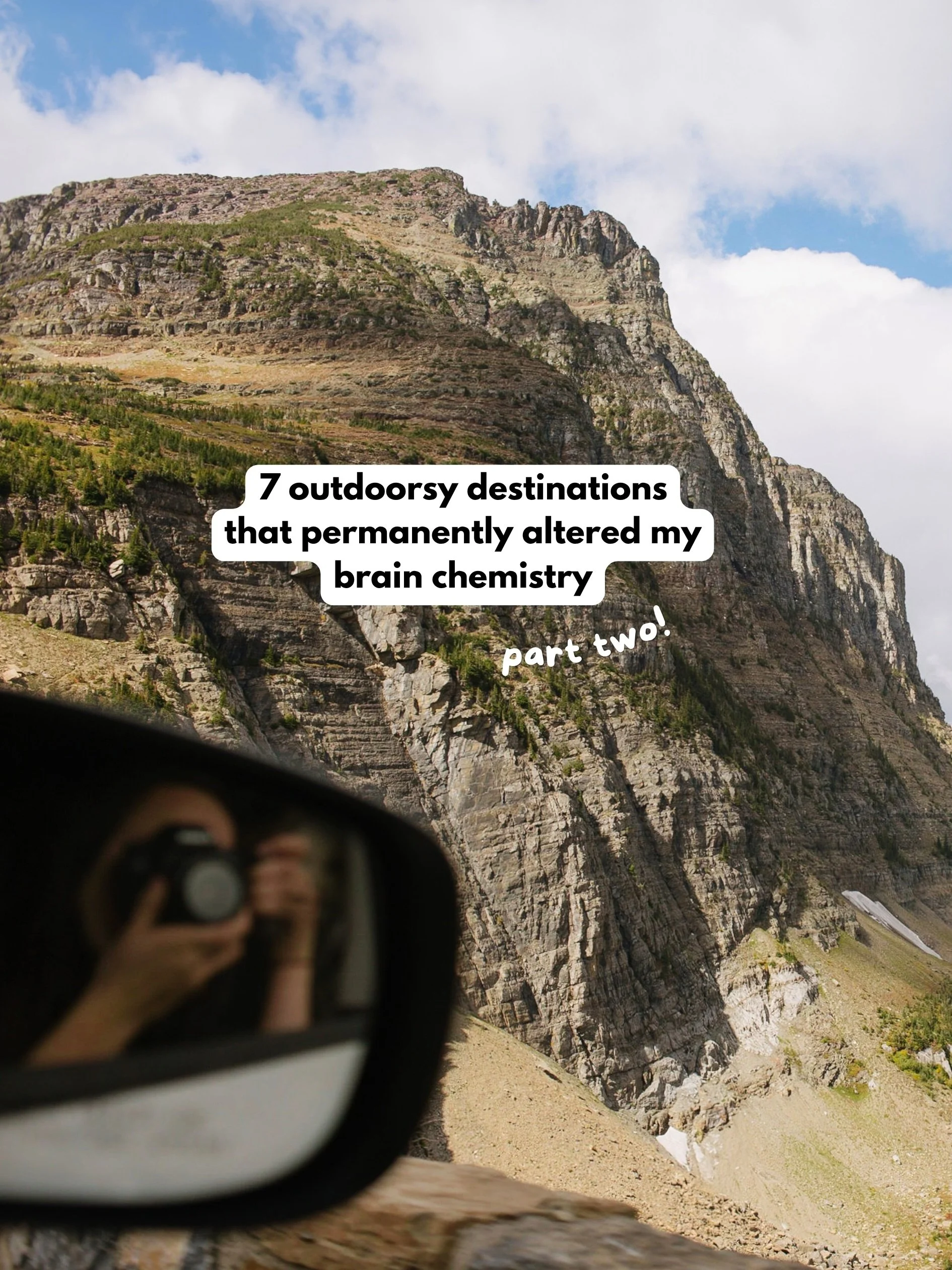Part two ✌️ of outdoorsy destinations that (not to be dramatic) totally changed my life 🥲

📌 Save this post for your 2026 (and beyond) bucket list!

- Canadian Rockies
- New Zealand
- Glacier National Park
- Julian Alps, Slovenia
- South Africa
- B