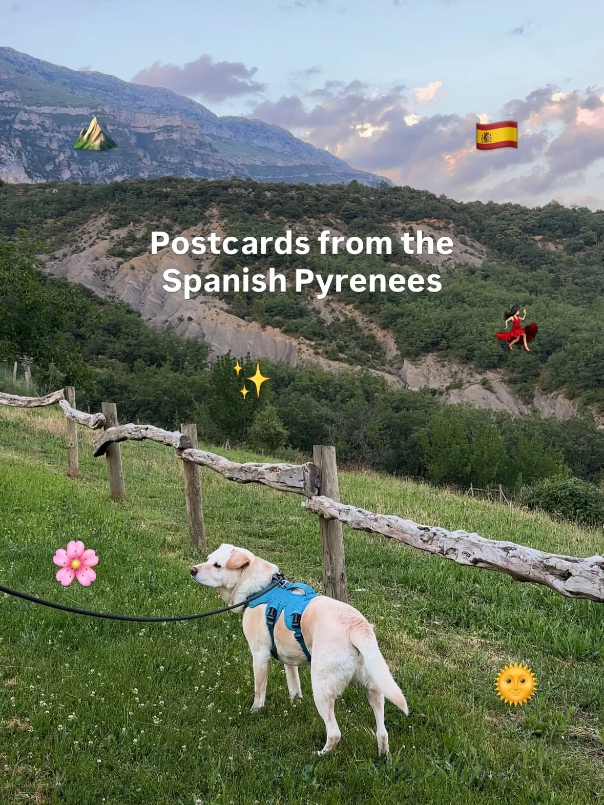 Slightly chaotic photo dump from the last few days in northern Spain 🫶 We&rsquo;ve barely scratched the surface of the Pyrenees, and I already love it here SO much.

Gorgeous mountains, charming hilltop villages, the brightest blue rivers &amp; lake